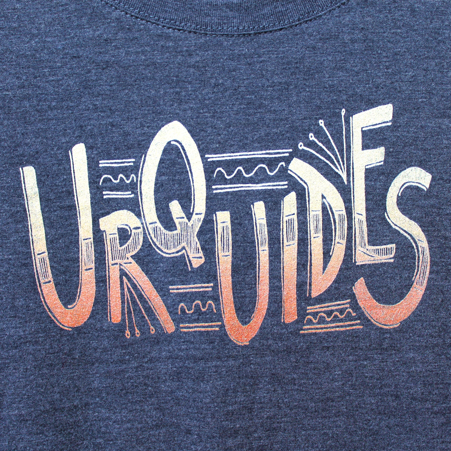 T-shirt design by Lauryn Medeiros, art, illustration, typography, words, band, band logo, Boise